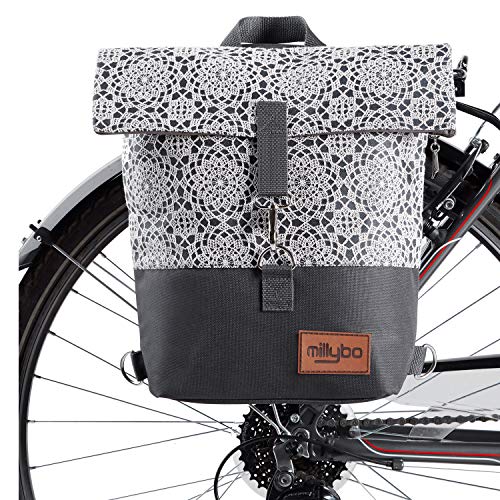 millybo Shopper Bag Gepäckträgertasche Fahrrad Tasche Fahrradtasche