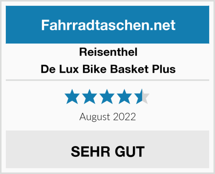 Reisenthel De Lux Bike Basket Plus Test