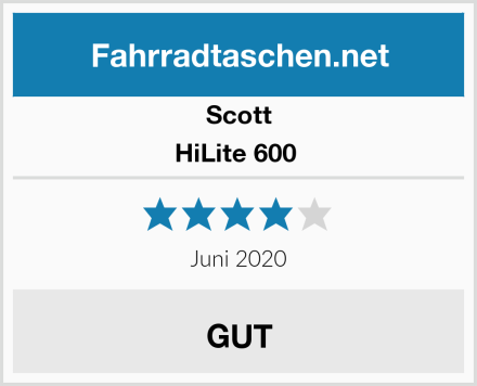 Scott HiLite 600  Test