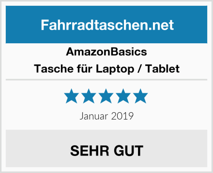 AmazonBasics Tasche für Laptop / Tablet Test