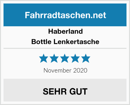 Haberland Bottle Lenkertasche Test
