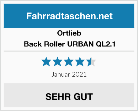 Ortlieb Back Roller URBAN QL2.1 Test