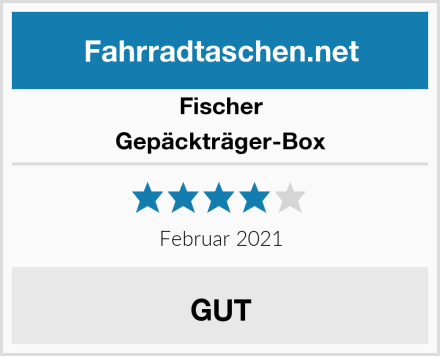 Fischer Gepäckträger-Box Test