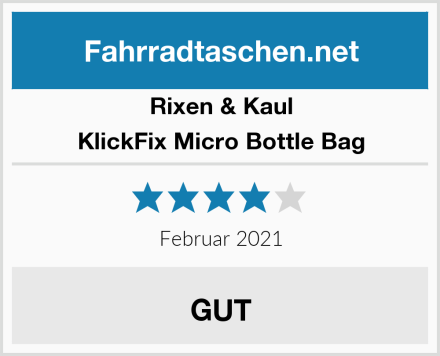 Rixen & Kaul KlickFix Micro Bottle Bag Test