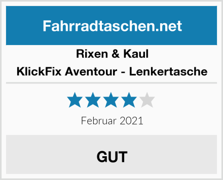 Rixen & Kaul KlickFix Aventour - Lenkertasche Test