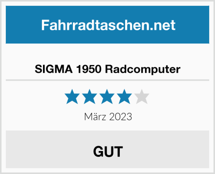  SIGMA 1950 Radcomputer Test