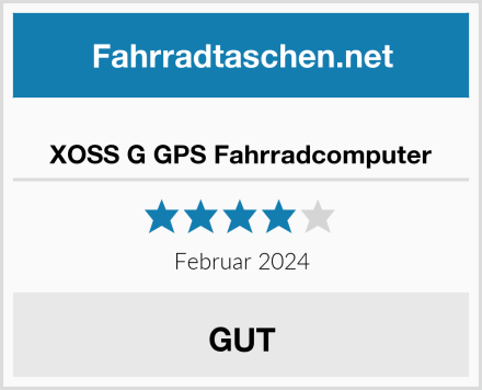  XOSS G GPS Fahrradcomputer Test