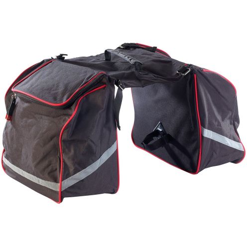 Xcase Doppel-Gepäckträgertasche